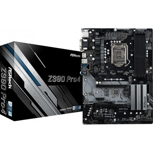 ASRock Z390 Pro4 8th and 9th Gen Motherboard