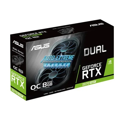 ASUS DUAL GEFORCE RTX 2070 SUPER EVO OC EDITION 8GB GRAPHICS CARD