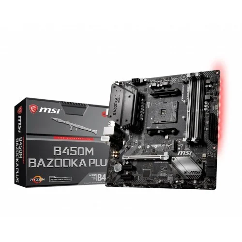 MSI B450M BAZOOKA PLUS AMD RYZEN MOTHERBOARD