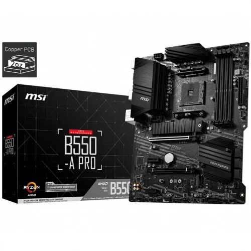 MSI B550-A PRO AM4 ATX AMD MOTHERBOARD