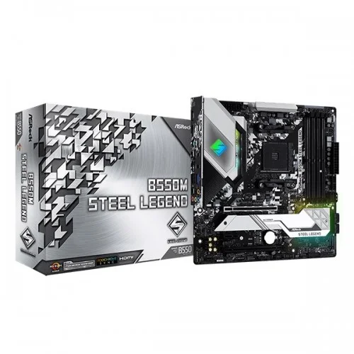 ASROCK B550M STEEL LEGEND M-ATX MOTHERBOARD