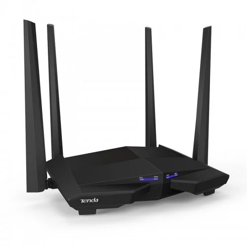 Tenda AC10 AC1200 1200Mbps Dual Band 4 Anteena Gigabit WiFi Router