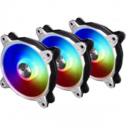 Lian Li Bora Digital 120mm RGB Cooling Fan (Silver)