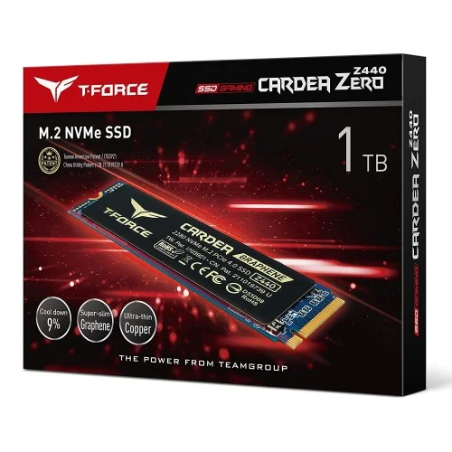 Team T-FORCE CARDEA Z440 M.2 PCIe 1TB Gaming SSD