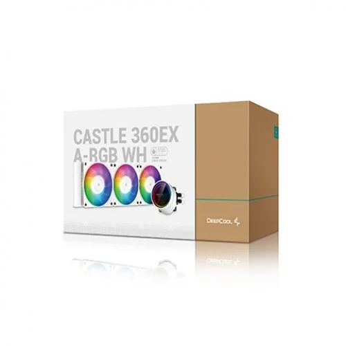 DeepCool CASTLE 360EX ARGB WH AIO liquid CPU Cooler