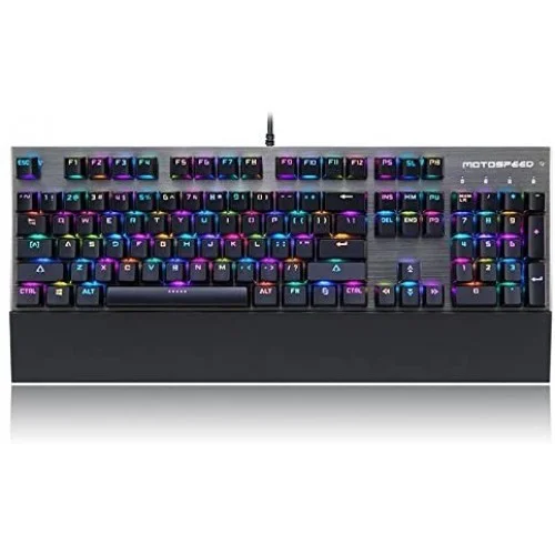 Motospeed CK108 Backlit RGB Mechanical Gaming Keyboard