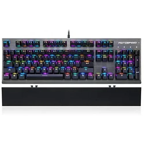 Motospeed CK108 Backlit RGB Mechanical Gaming Keyboard