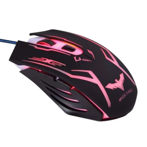 HABIT 6 Keys Lighting Gaming Optical Mouse USB MS801