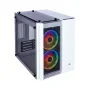 Corsair Crystal Series 280X RGB Tempered Glass Micro ATX PC Case (White)