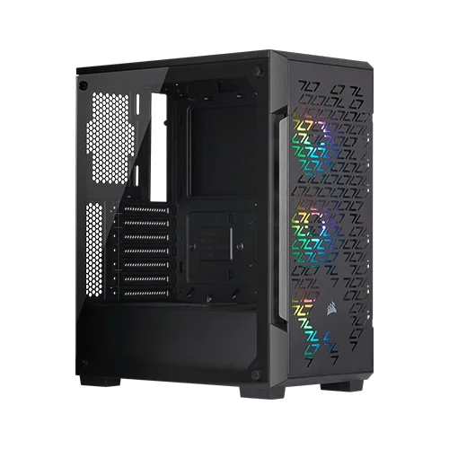 Corsair iCUE 220T RGB Airflow Mid-Tower Smart Casing (Black)