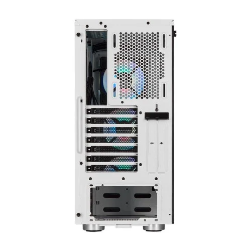 Corsair iCUE 465X RGB Mid-Tower ATX Smart Casing (White)