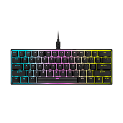 Corsair K65 RGB MINI 60% CHERRY MX SPEED Mechanical Gaming Keyboard Corsair K65 RGB MINI 60% CHERRY MX SPEED Mechanical Gaming Keyboard