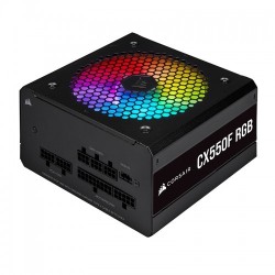 Corsair CX550F RGB 550 Watt 80 Plus Bronze Certified Fully Modular Power Supply Corsair CX550F RGB 550 Watt 80 Plus Bronze Certified Fully Modular Power Supply