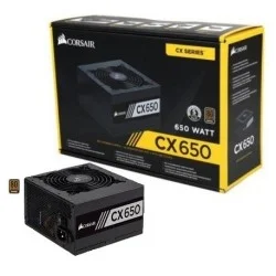 Corsair CX650 650W 80 Plus Bronze Certified Non-Modular ATX Power Supply
