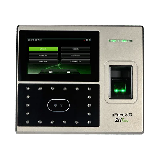 ZKTeco uFace800 Facial Multi-Biometric Time & Attendance And Access Control