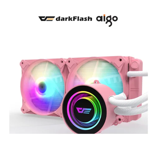 DarkFlash Twister DX-240 (Pink) 240mm LIQUID CPU Cooler