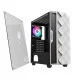 GameMax White Diamond Mid Tower PC Gaming Casing