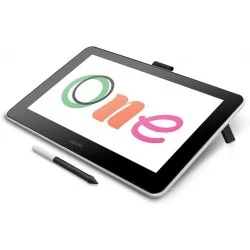 Wacom One DTC-133/W0 13.3 Inch with Pen Display For Art And Drawing Graphics Tablet