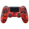 PS4 Dualshock 4 Wireless Controller Red Camouflage (Original)