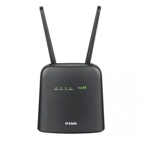 D-Link DWR-920 N300 4G LTE 2 Antenna WiFi Router (4G + Broadband Giga Lan Port)
