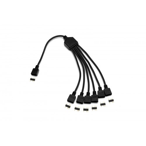 EKWB EK-D-RGB 6-Way Splitter Cable EKWB EK-D-RGB 6-Way Splitter Cable