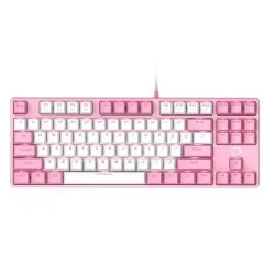 Dareu EK87 Gaming Keyboard (Pink)