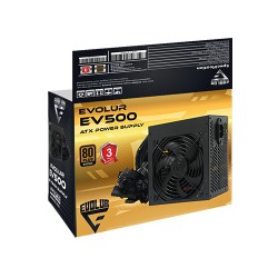 Evolur EV500 500 Watt 80 Plus Bronze ATX Power Supply