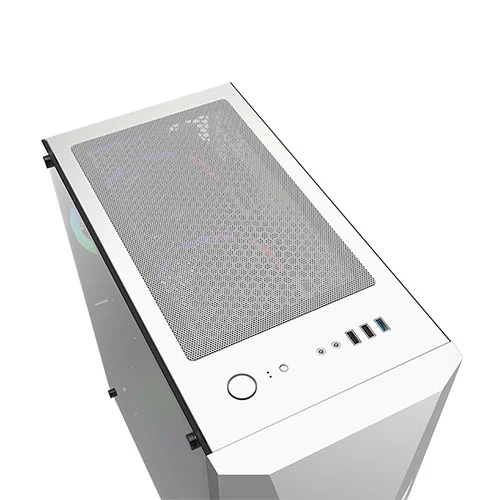 Montech Fighter 500 White ATX Mid Tower Gaming Case