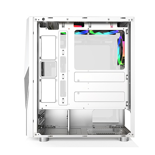 Montech Fighter 500 White ATX Mid Tower Gaming Case