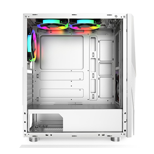 Montech Fighter 500 White ATX Mid Tower Gaming Case