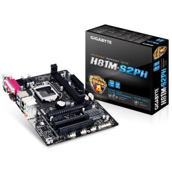 Gigabyte GA-H81M-S2PH Micro ATX Motherboard Gigabyte GA-H81M-S2PH Micro ATX Motherboard