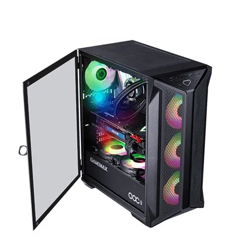GameMax Brufen C1 Mid Tower Gaming Case Black