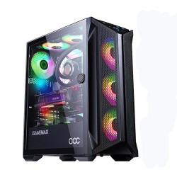 GameMax Brufen C1 Mid Tower Gaming Case Black