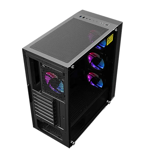 GameMax Draco XD Mid Tower Black ATX Gaming Casing