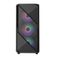 Gamemax Revolt 3606 Tempered Glass ATX ARGB Gaming Casing (Black)