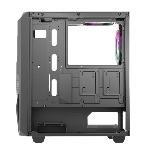 Gamemax Revolt 3606 Tempered Glass ATX ARGB Gaming Casing (Black)