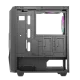 Gamemax Revolt 3606 Tempered Glass ATX ARGB Gaming Casing (Black)