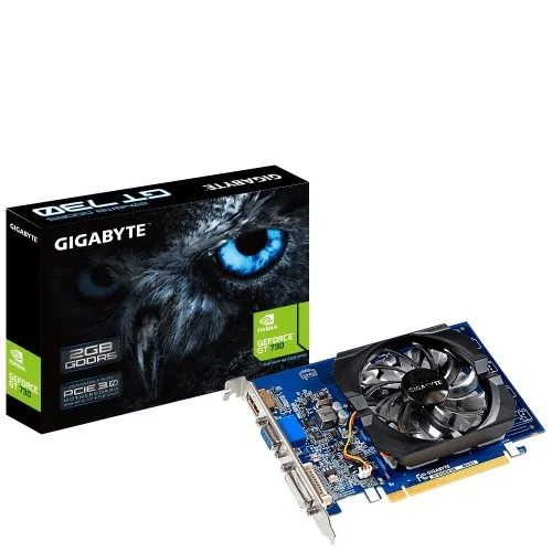 GIGABYTE GeForce GT 730 2GB GDDR5 PCI EXPRESS Graphics Card