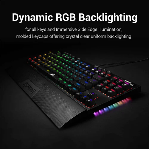 Redragon K588 RGB Backlit Mechanical Gaming Keyboard