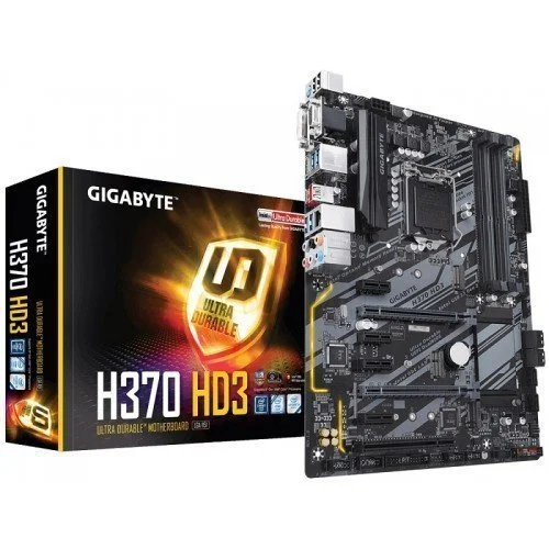 Gigabyte H370 HD3 8th Gen Ultra Durable Motherboard
