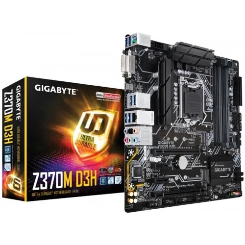Gigabyte Z370M D3H Ultra Durable 8th Gen Motherboard
