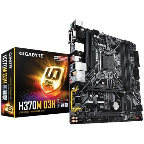 Gigabyte H370M D3H Ultra Durable 8th Gen Motherboard