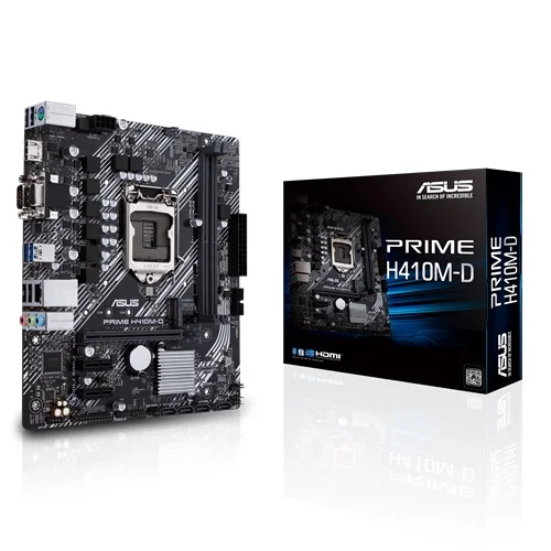 Asus Prime H410M-D Intel 10th Gen Micro ATX Motherboard