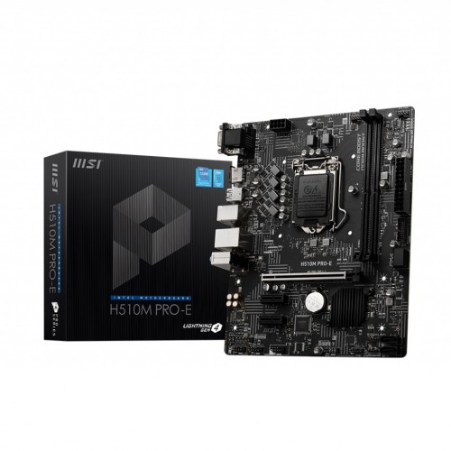 MSI H510M PRO-E Intel 10th Gen and 11th Gen Mirco ATX Motherboard