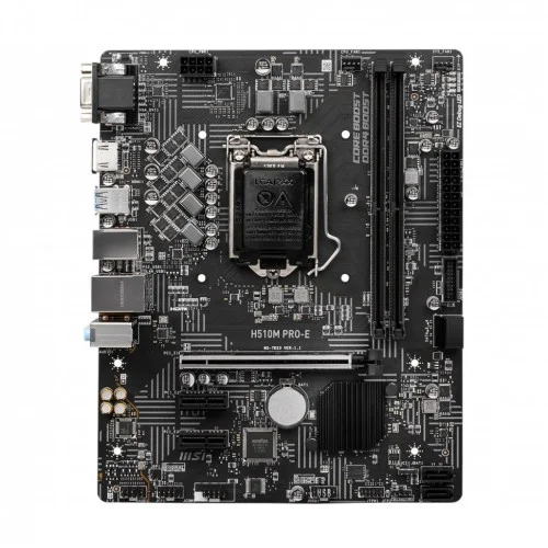 MSI H510M PRO-E Intel 10th Gen and 11th Gen Mirco ATX Motherboard