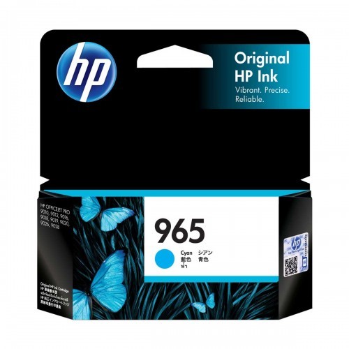 HP 965 Cyan Original Ink Cartridge
