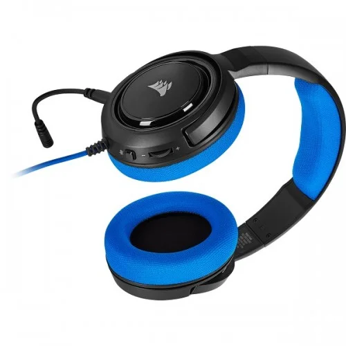 Corsair HS35 Blue Stereo Gaming Headphone