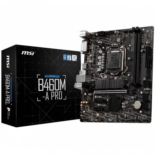 MSI Intel B460M-A Pro 10th Gen Intel Motherboard