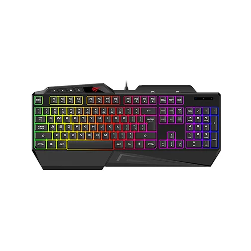 Havit KB488L Multi-Function Backlit Black Gaming Keyboard