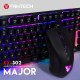 Fantech KX302 Major USB Gaming Keyboard Mouse Combo Black